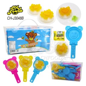 Manufacturer Crab Shape Pudding Jelly With Popping Candy