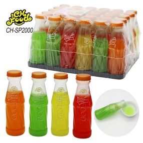 Wholesale Low MOQ Fruit Juice in Mini Bottle Liquid Candy Toy Sweets for Kids