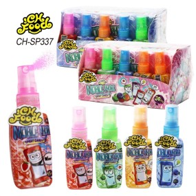 Wholesale Low MOQ Mobile Phone Sour Fruit Flavor Liquid Spray Candy Sweets for Kids