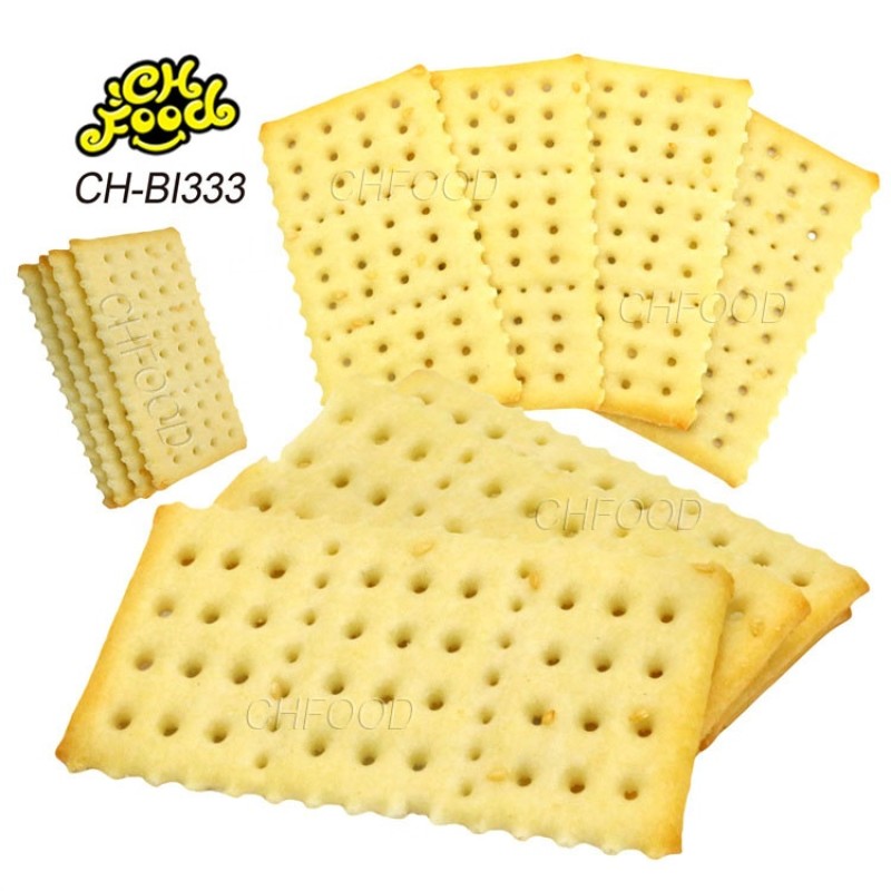 Salty Soda Cracker Crunchy Sesame-Covered Cookies Wholesale and Custom Biscuits China Snack Food