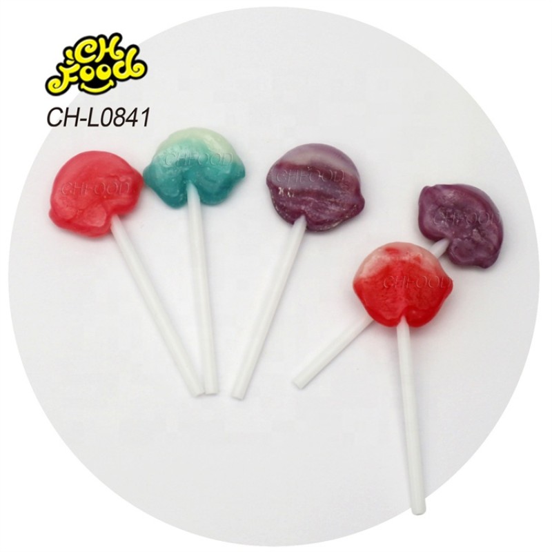 Custom 5 Fruit Flavor Mini Lollipop Halal Hard Candy Sweets
