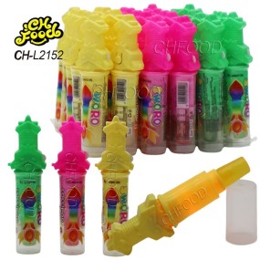 OEM Electric Light Toy Plastic Chinese Weapons with Fruit Flavor Hard Candy Lollipop Wholesale Candy Toy for Boy