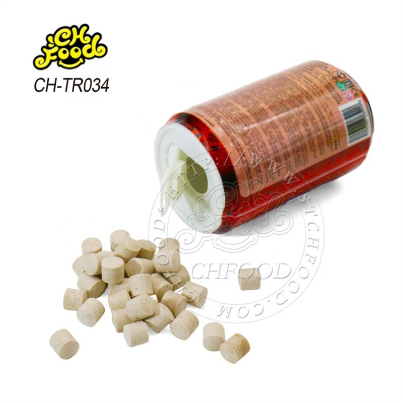 Wholesale Halal Soda Flavor Tablet Candy Sweets in Cola Bottle Oem Cheap Plastic Toy Candy for Kids