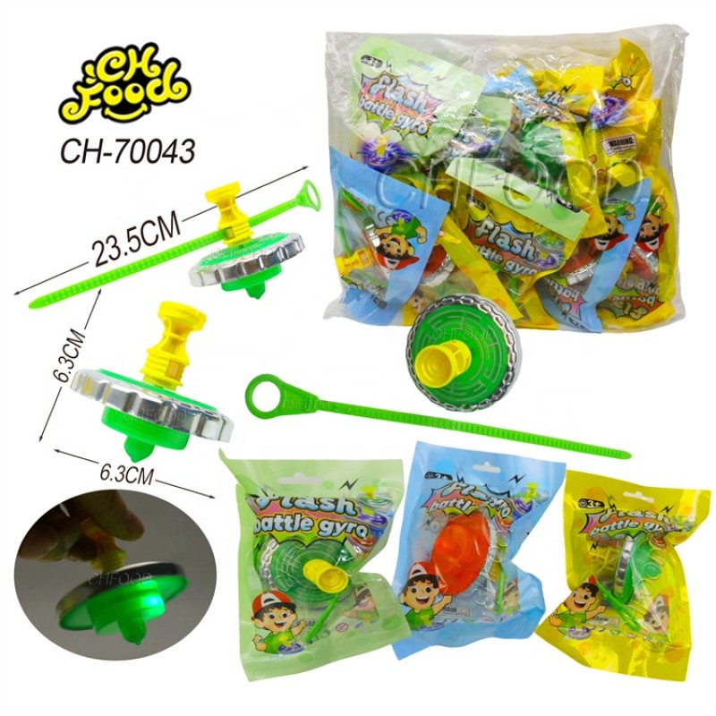 Low MOQ China Cheap Plastic Flash Battle Gyro Toys for Kids Wholesale Spinner Top Gyroscope Promotional Toy for Boy