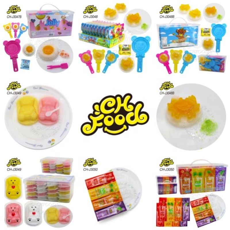 Halal Fruit Pudding Jelly Cup in Backpack for Kids Mix Fruit Flavor Candy Sweets Low MOQ Wholesale and OEM
