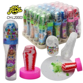 Hot Selling Microphone Candy Toys Nipple Hard Candy Lollipop with Popping Candy Sweets for Kids