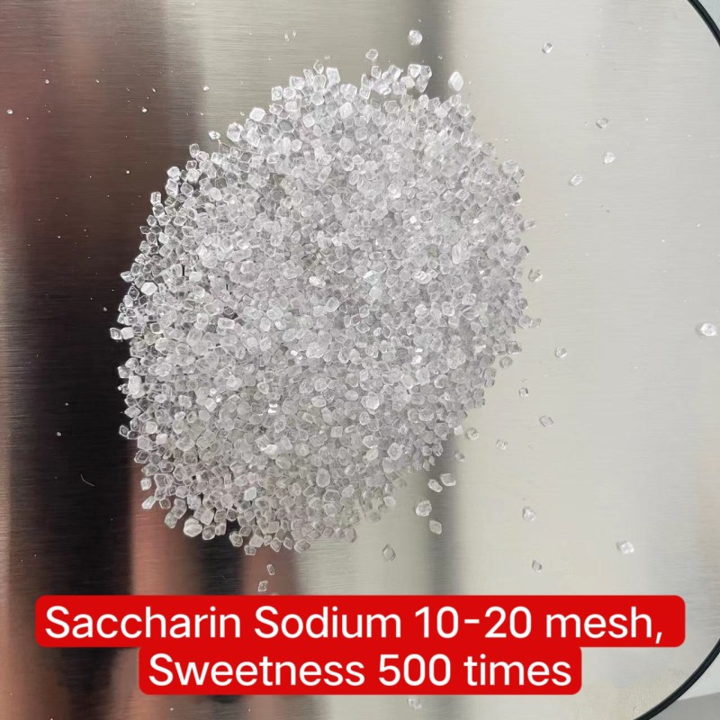 Food Additive  Natural 40-80 Mesh Sodium Saccharine Powder