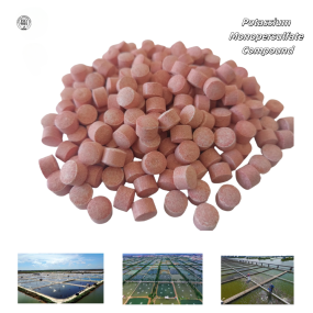 Manufacturer 50% Potassium Monopersulfate Tablets Fish Farm for Disinfection Algae Control Disease Prevention
