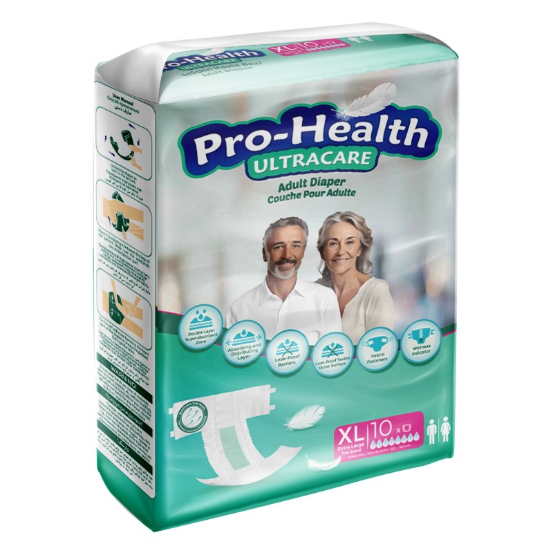 Adult Diaper Supplier - Prohealth Medium 30-Piece Disposable Care