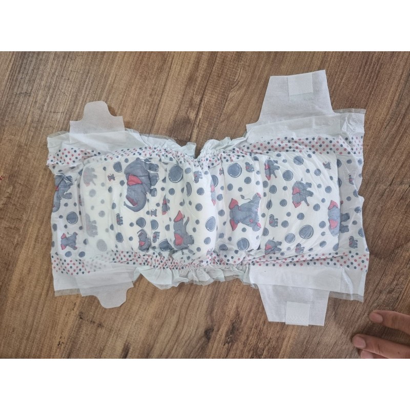 Baby Diaper Supplier - Turkey High Quality Transparent Bag Stock Lot