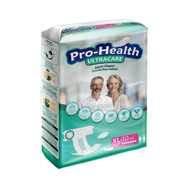 Adult Diapers Manufacturer - Prohealth Large 10-Piece High Quality