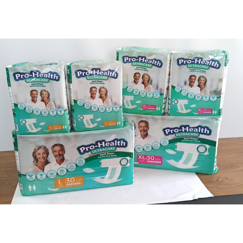 Adult Diaper Supplier - Prohealth Large 30-Piece All Printed Medical