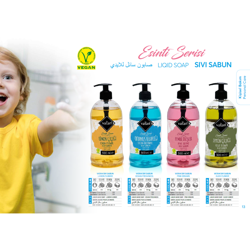 Liquid Soap Factory - 500ML Standard Hand Soap Basic Model