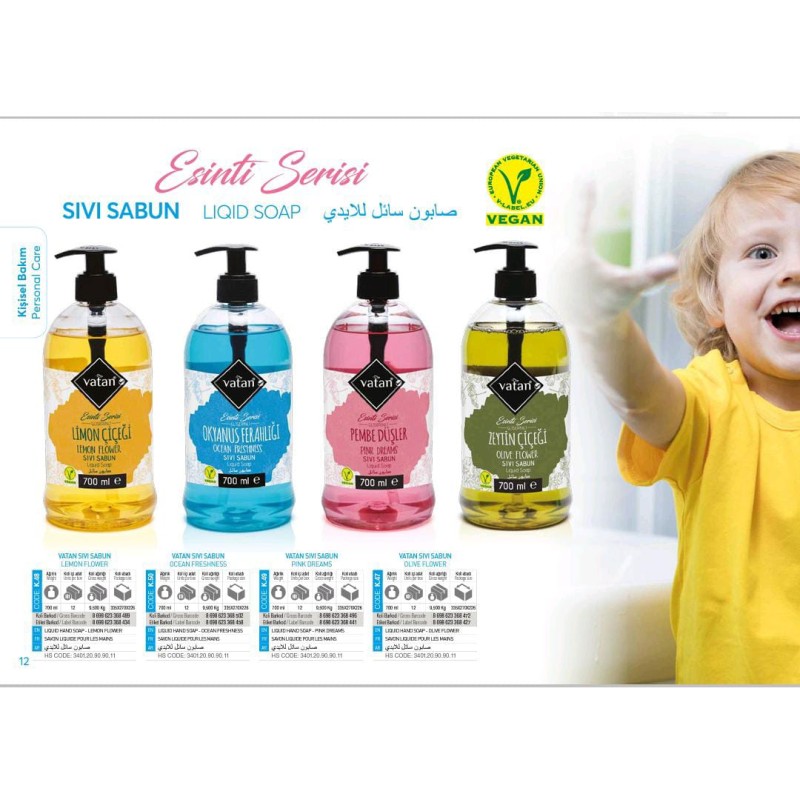 Hand Soap Supplier - 700ML Lavender Rose Scented Aloe Glycerine