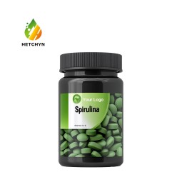 Spirulina Extract Tablets Factory - 250mg-500mg Green Powder Vitamin