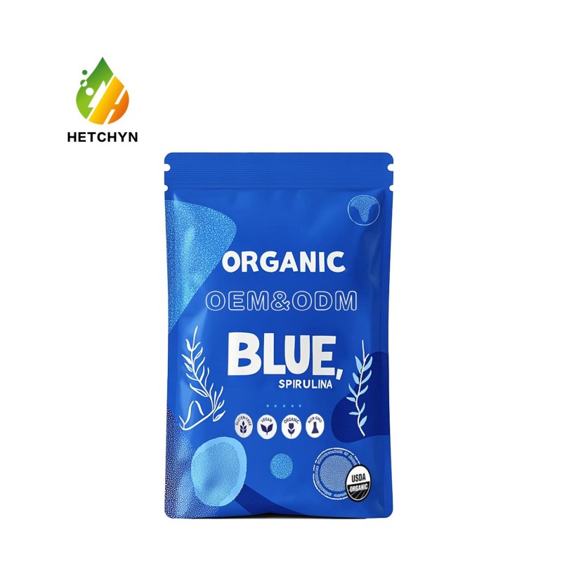 Blue Spirulina Powder Manufacturer - Spray Dried E18 E6 Customizable Dose