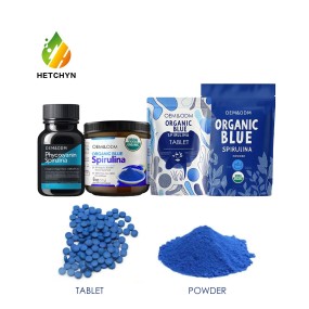 Blue Spirulina Powder Supplier - Water Soluble E3 E30 Phycocyanin Custom