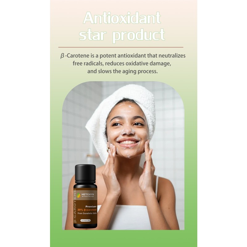 Beta Carotene Oil Supplier - 10% Organic Dunaliella SFE Co2 Extract