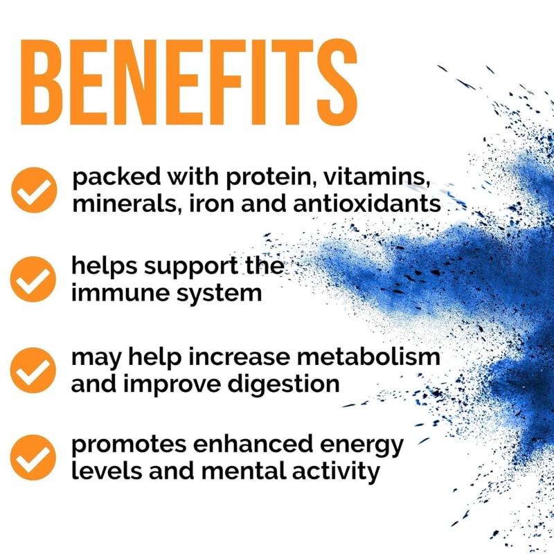 Blue Spirulina Powder Factory - Food Grade E6 Quality Green Appearance