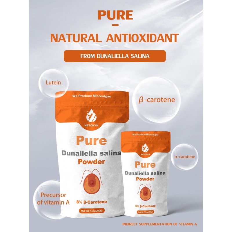 Microalgae Powder Manufacturer - 3% Beta Carotene Dunaliella Free Sample