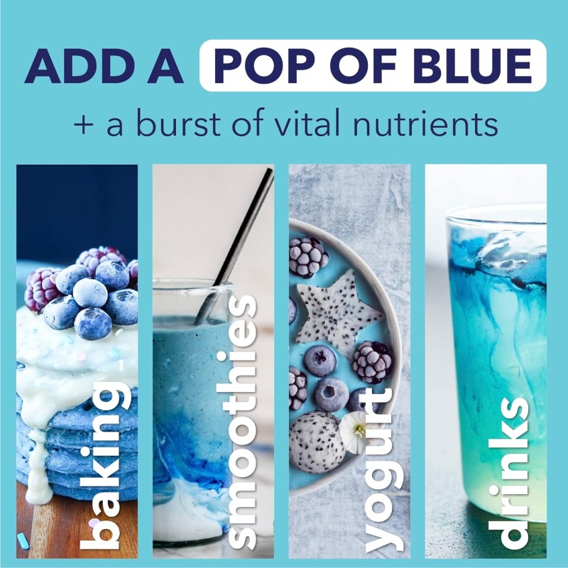 Blue Spirulina Tablets Factory - Phycocyanin Food Grade Bottle Packaging