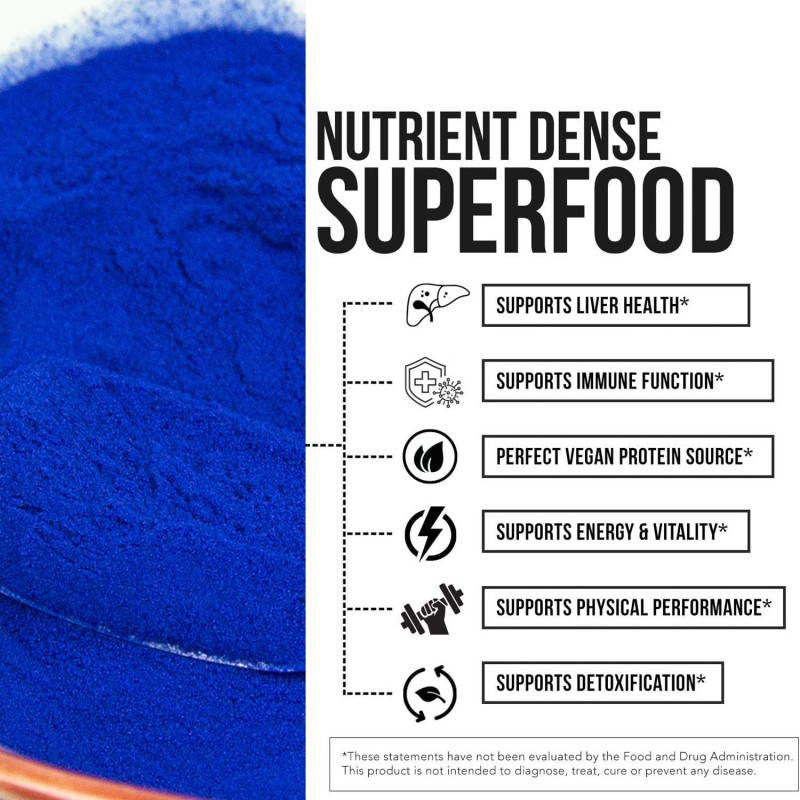 Blue Spirulina Powder Supplier - Phycocyanin Extract Capsule Form