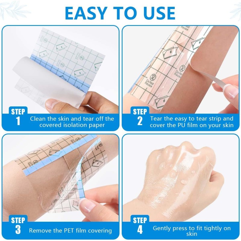 Transparent Wound Dressing Factory - Waterproof Medical Bandage