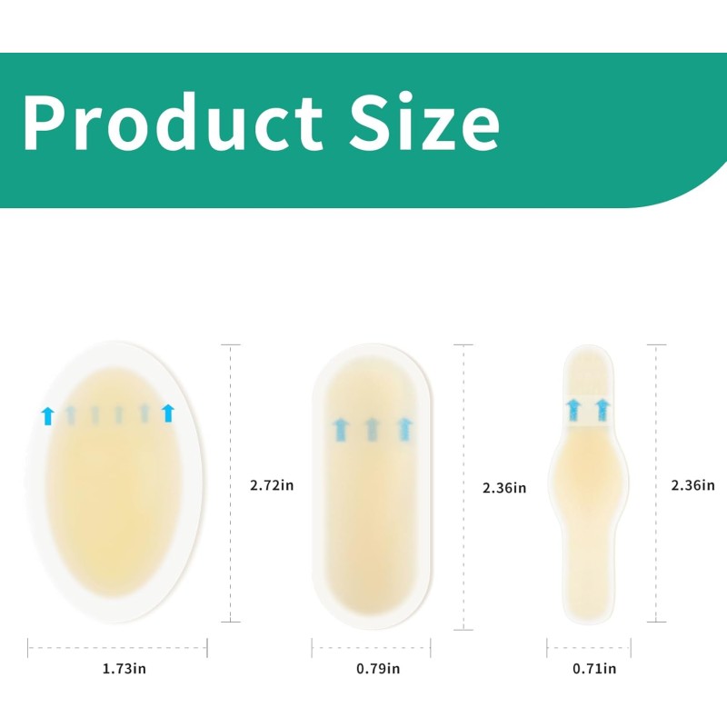 Hydrocolloid Blister Pads Factory - Waterproof Gel Patches OEM