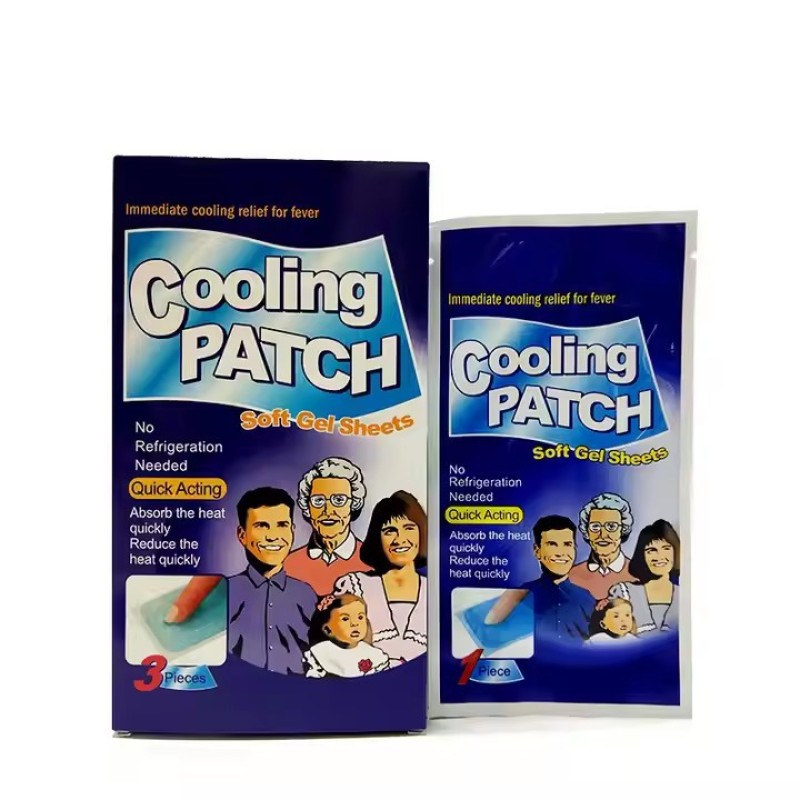 Elastic Cloth Cooling Patch Factory - 8-Hour Long Lasting OEM