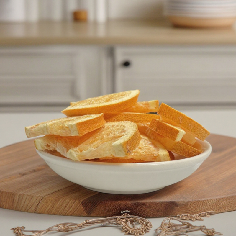 Orange Slices Supplier - Freeze-Dried Sweet Natural Syrup Bulk