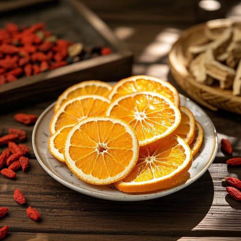 Orange Slices Factory - Freeze-Dried Natural Syrup Bulk