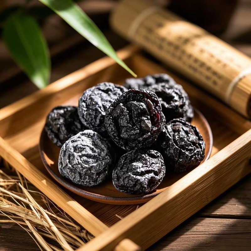 Smoked Plum Supplier - Wu Mei No-sulfur Dark Prunes Bulk
