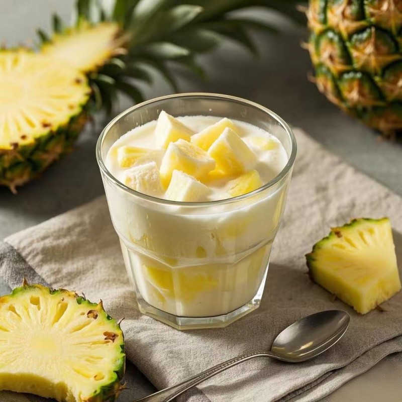 Pineapple Chunks Factory - Freeze-Dried Sweet Sour Bulk