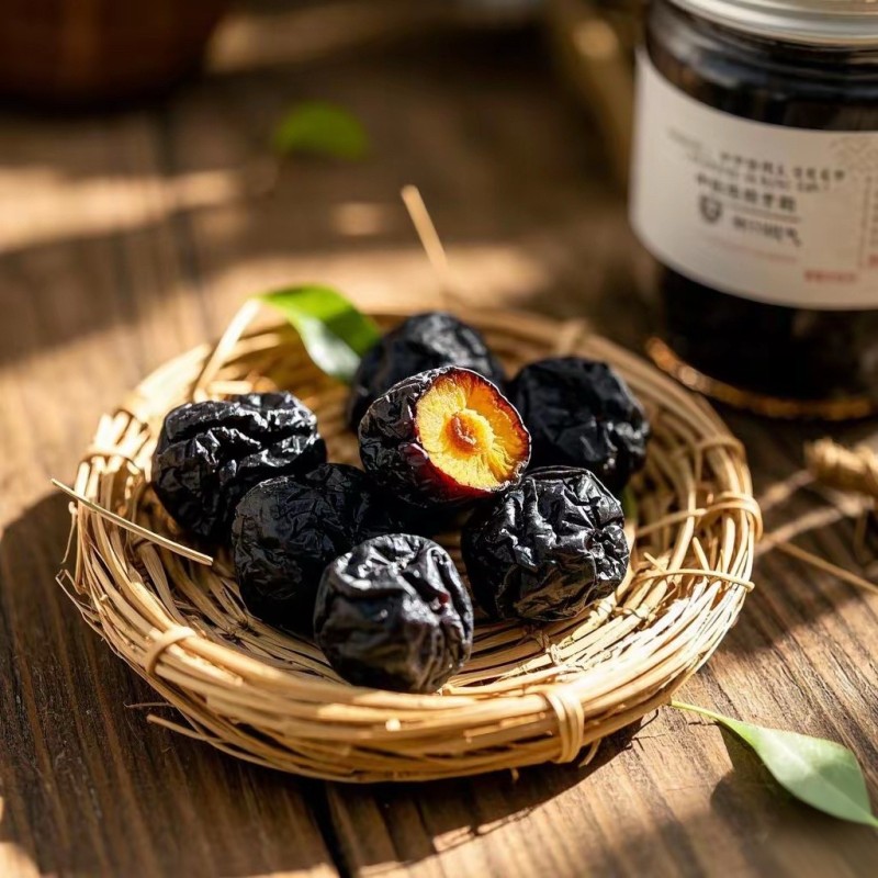 Smoked Plum Supplier - Wu Mei No-sulfur Dark Prunes Bulk