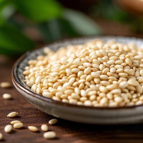 Sesame Seeds Supplier - Roasted White Natural Taste Bulk