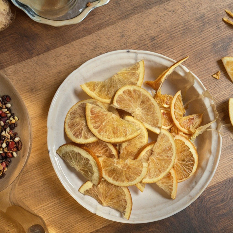 Orange Slices Supplier - Freeze-Dried Sweet Natural Syrup Bulk