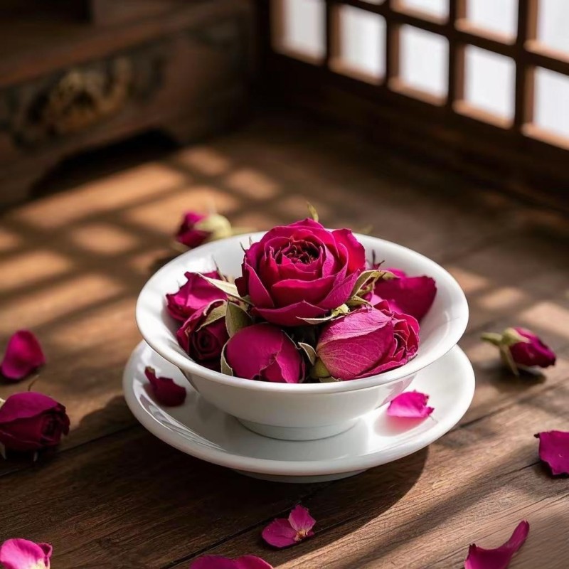 Dried Rose Tea Manufacturer - Chinese Herbal Flower Tea Bulk