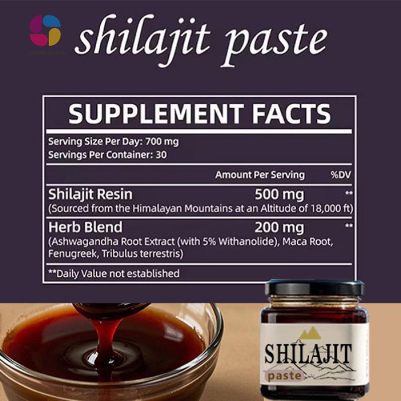Wholesale OEM Shilajit Cream Paste Supplement Multiple Minerals Shilajit Resin Pure Himalayan for Immune Support