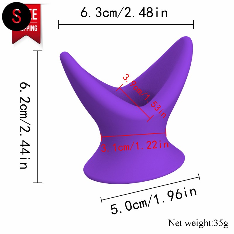 Anal Plug Factory - Waterproof Silicone V-shaped