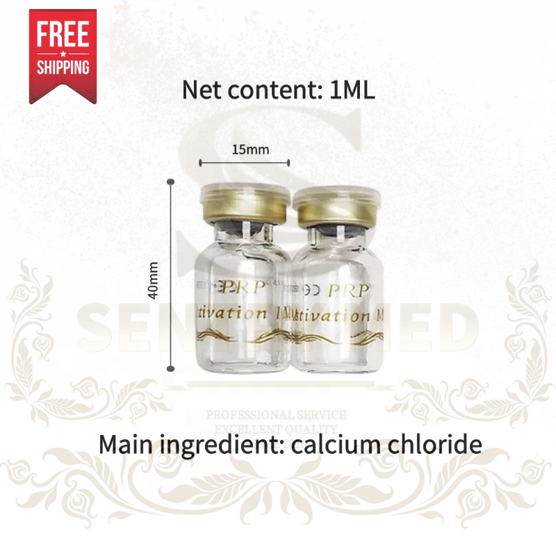 Calcium Chloride Manufacturer - 1ml PRP Activator Face Treatment