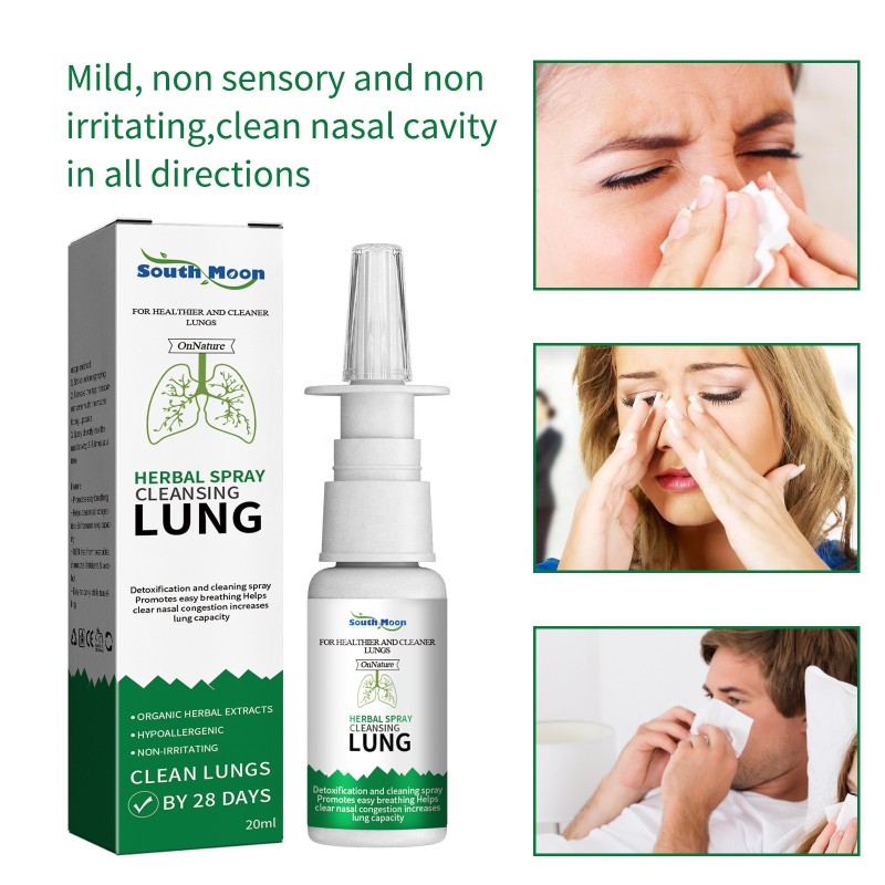 Herbal Spray Manufacturer - Lung Care Nose Relief Custom