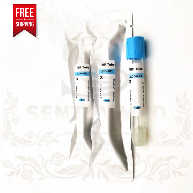 PRP Tube Manufacturer - ACD Gel Biotin 10ml 15ml