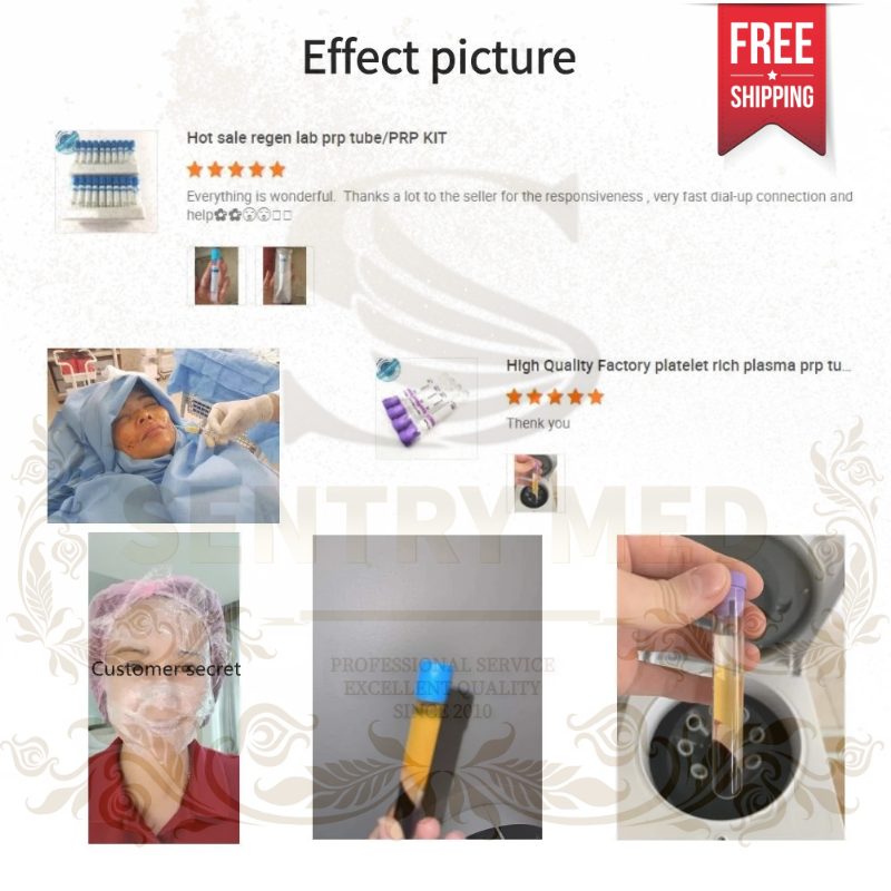 PRPF Tubes Manufacturer - With Gel Physical Rehabilitation