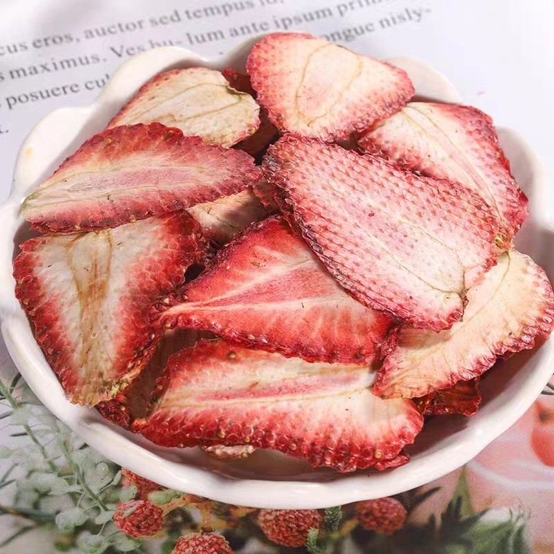 Dried Strawberry Manufacturer - Fruits Tea Wholesale