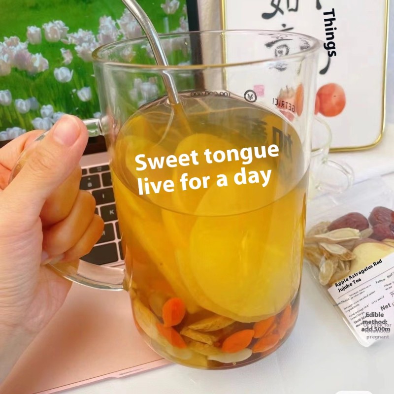 Apple Astragalus Tea Manufacturer - Red Jujube Bubbles