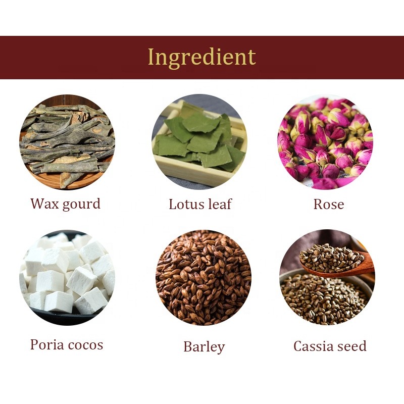 Slimming Tea Factory - Rose Wax Gourd Lotus Leaf