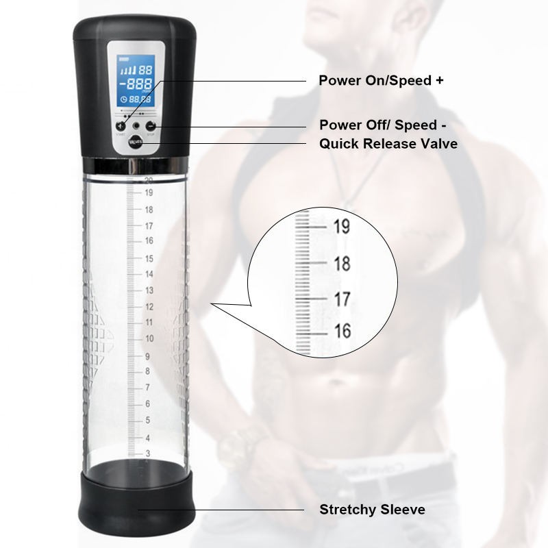 Electric Vacuum Pump Penis Extender Male Sex Product for Penis Enlargement Sex Toys Dildo Masturbators Sex Toy Box for Male