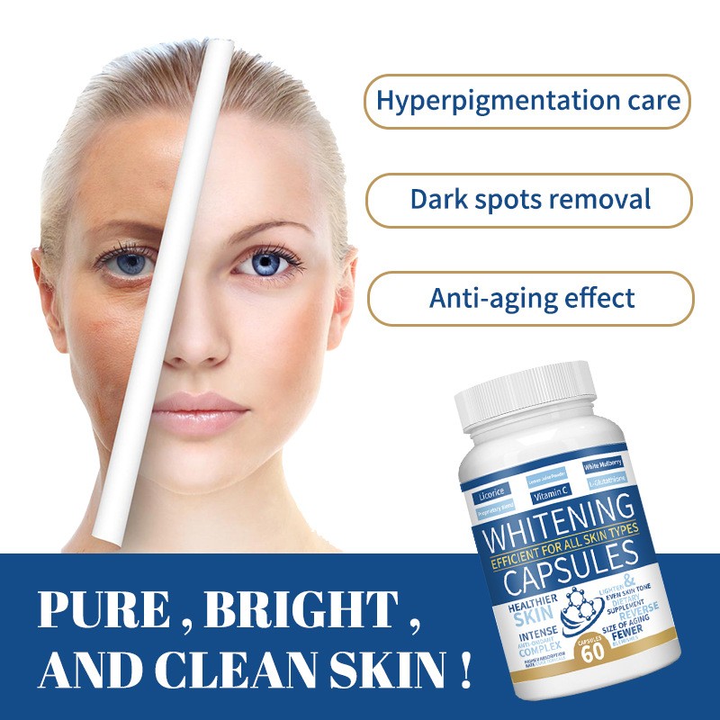 Vitamin C, Glutathione Whitening Capsules Shelf Life