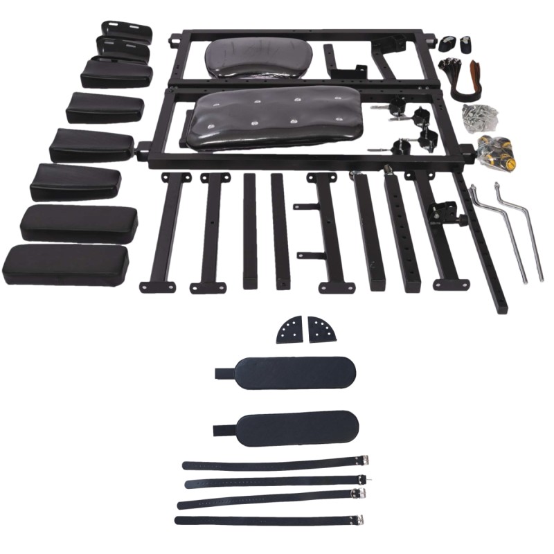 Large Erotic Sofa Chair Multi-Functional BDSM Bondage Gear Spreader Bar Restraint Handcuffs Position Supporting Love Furniture