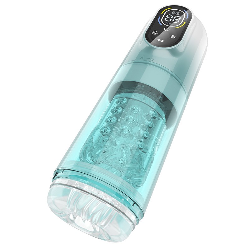 Intelligent Male Sex Toys 10 Vibration 5 Sucking Piston Electric Automatic Aircraft Cup Masturbator Safer Sex for Men Sex Toys